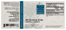 Load image into Gallery viewer, Ashwagandha (Withania somnifera)

